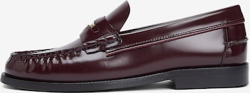 Mocassin TOMMY HILFIGER en rouge : devant