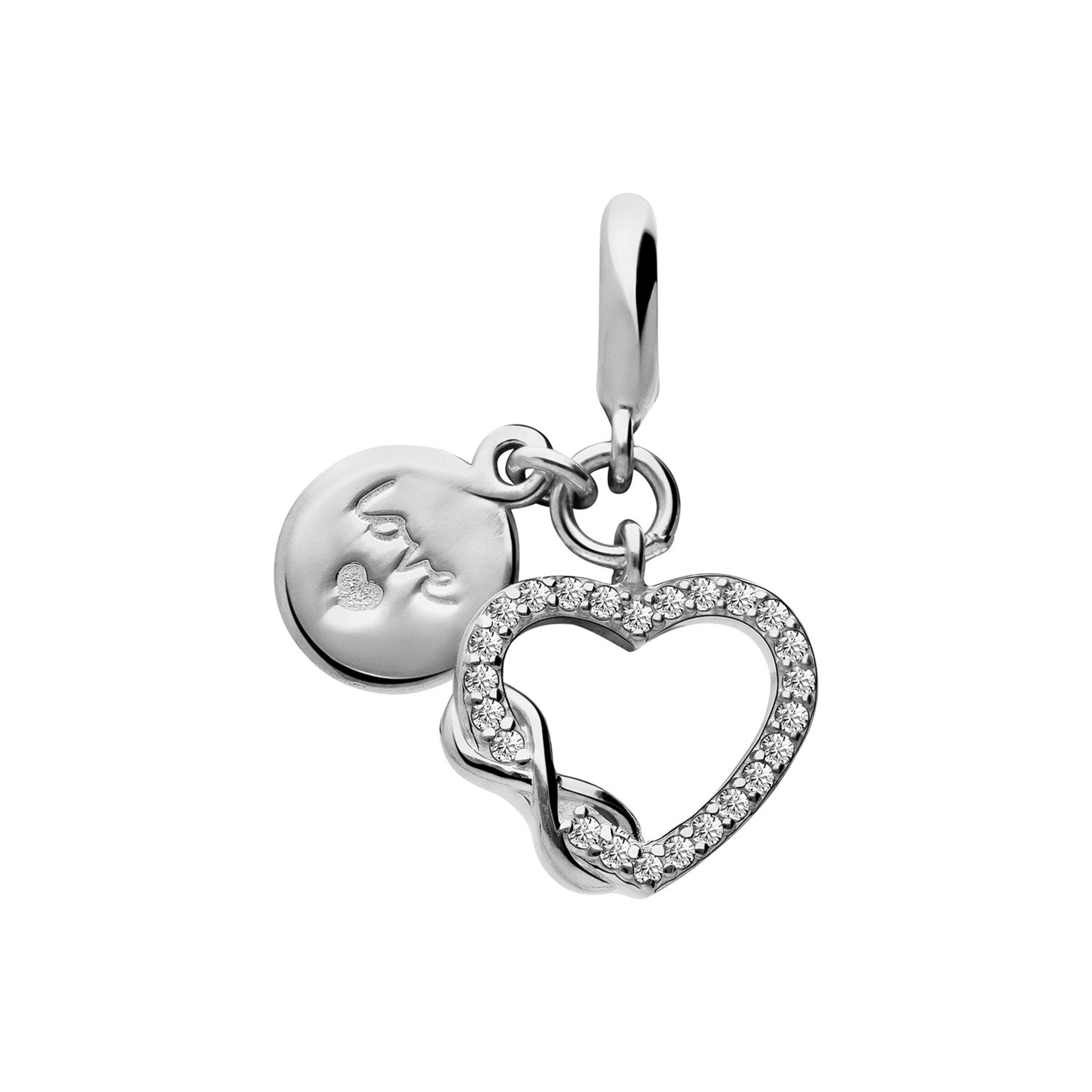 Lucardi Anhänger in Silber: Vorderseite