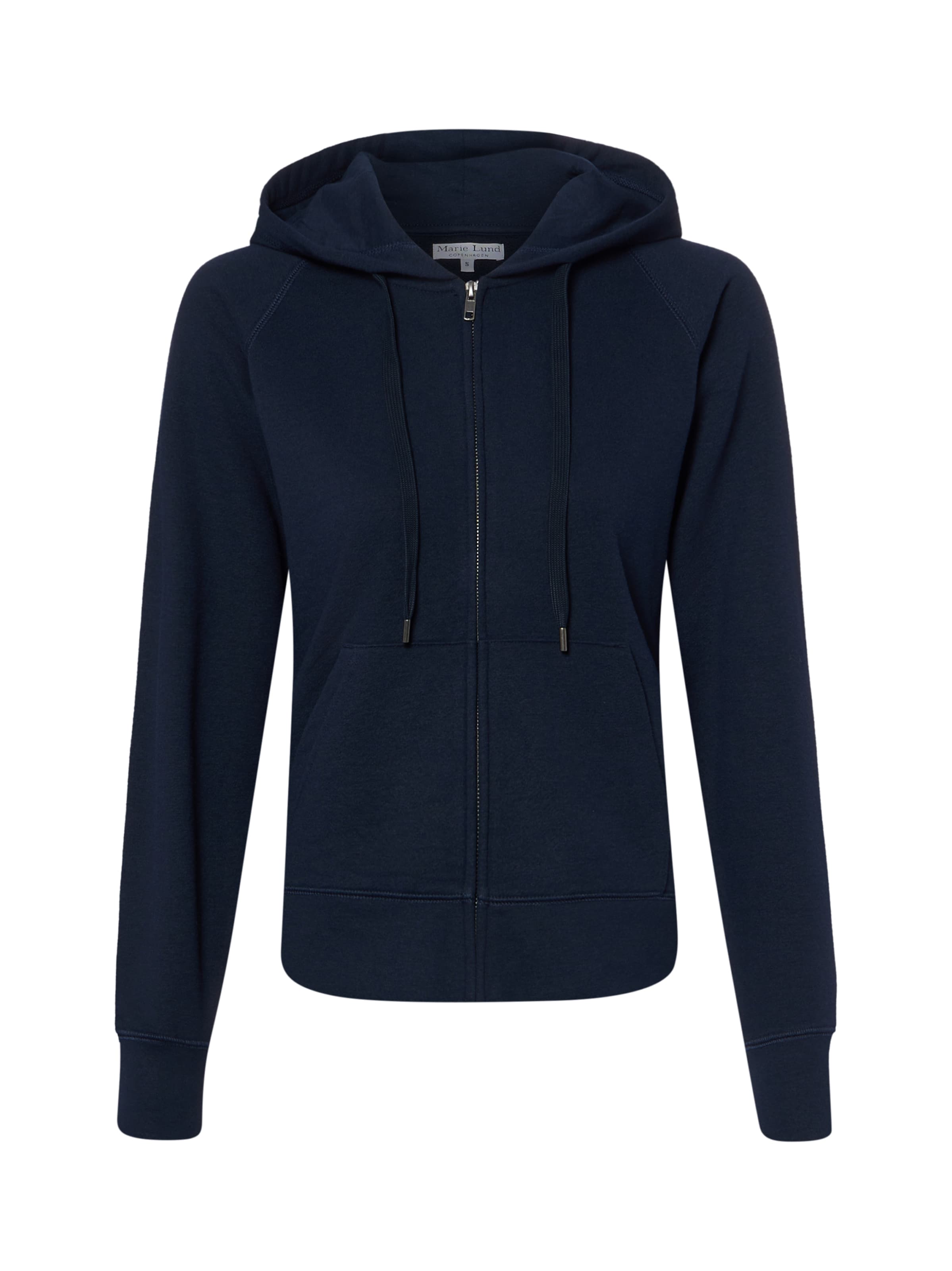 Marie Lund Sweatvest in Blauw: voorkant