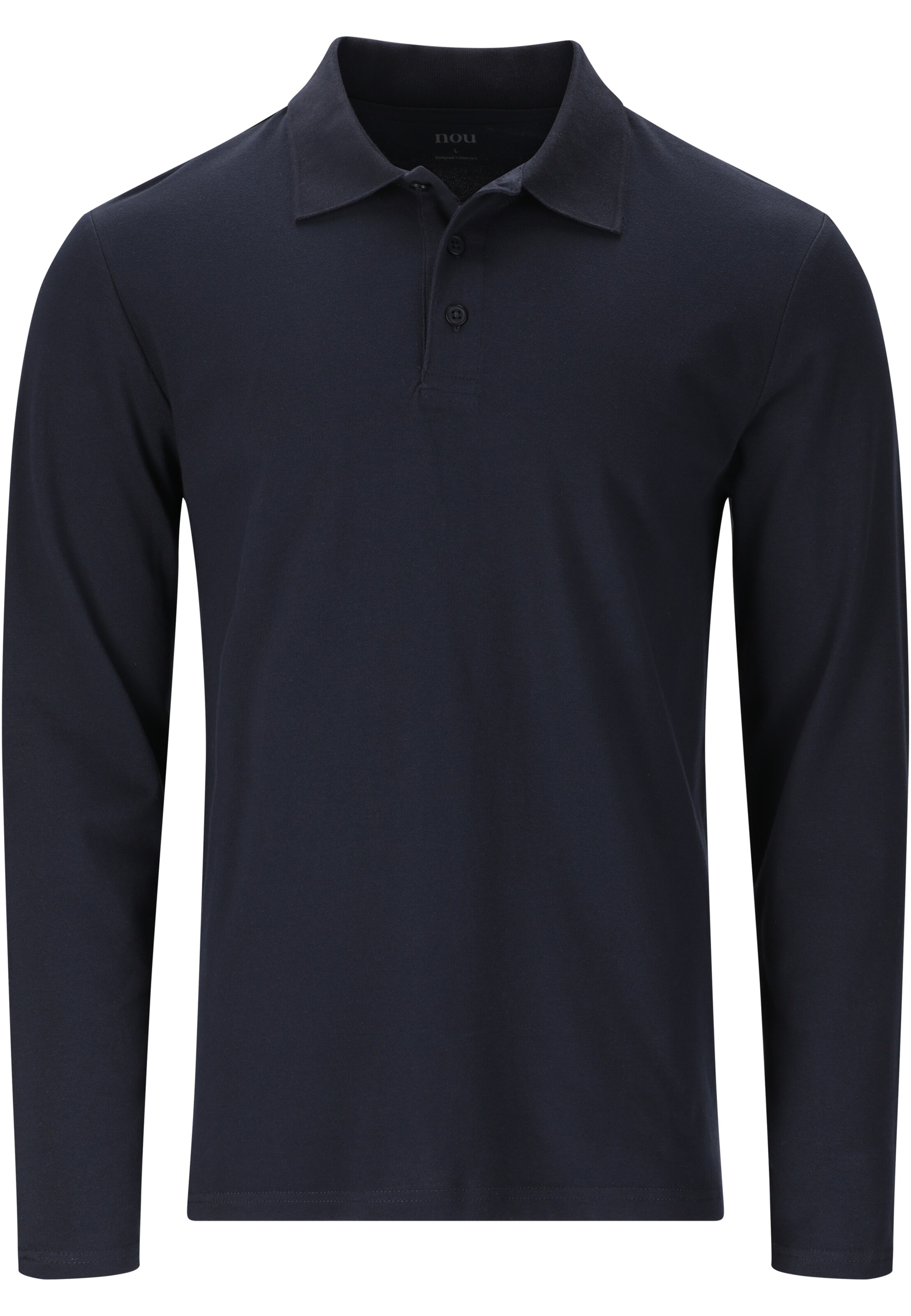 NOU Shirt 'Harrold' in Blue: front