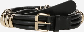 Ceinture Dondup en noir : devant