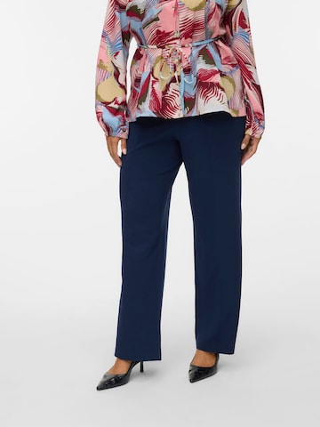 Wide Leg Pantalon Vero Moda Curve en bleu