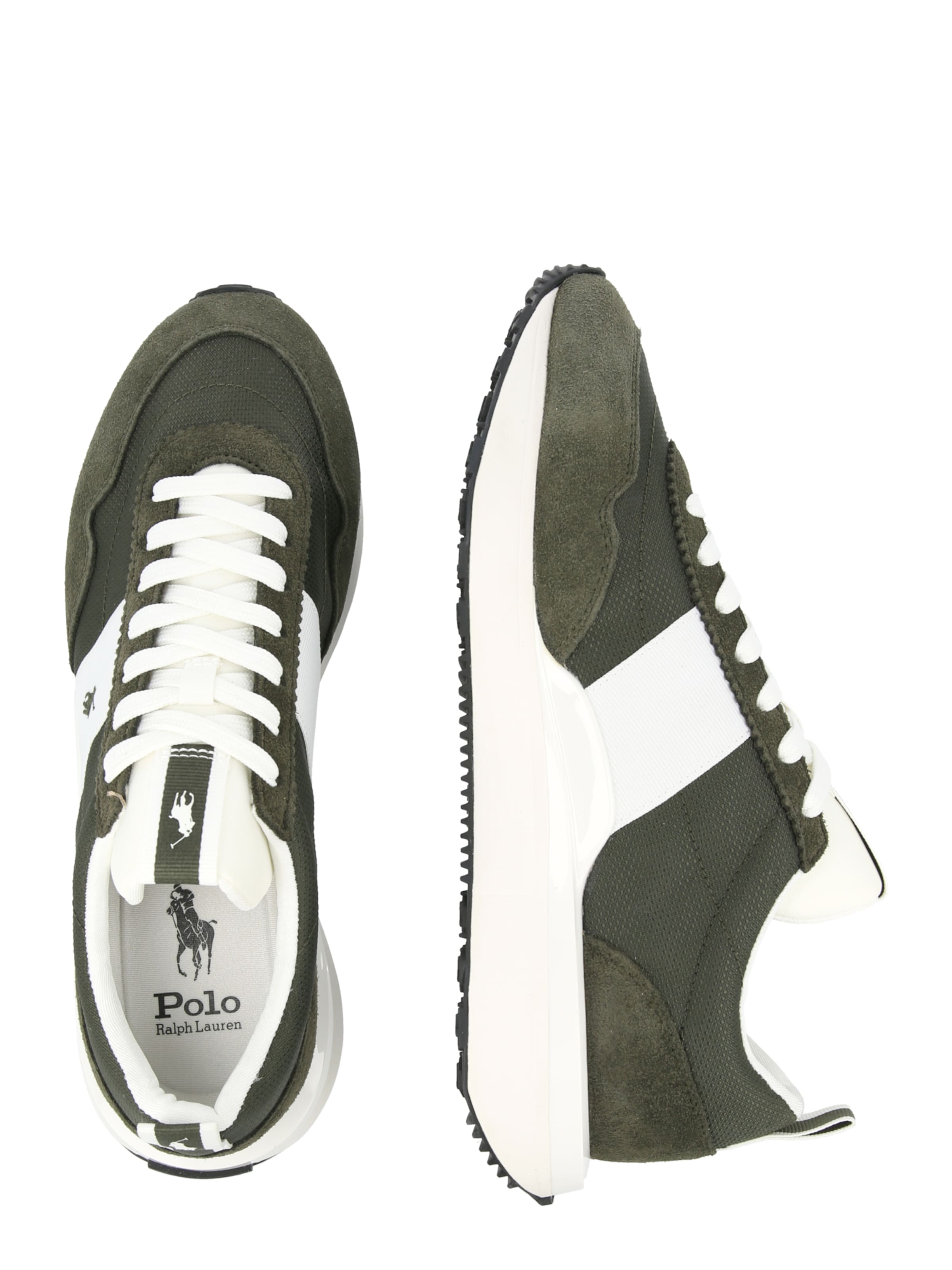 Polo Ralph Lauren Σνίκερ χαμηλό 'TRAIN 89' σε πράσινο