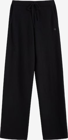 Chinti & Parker Kalhoty 'Pure Cashmere' – černá: přední strana