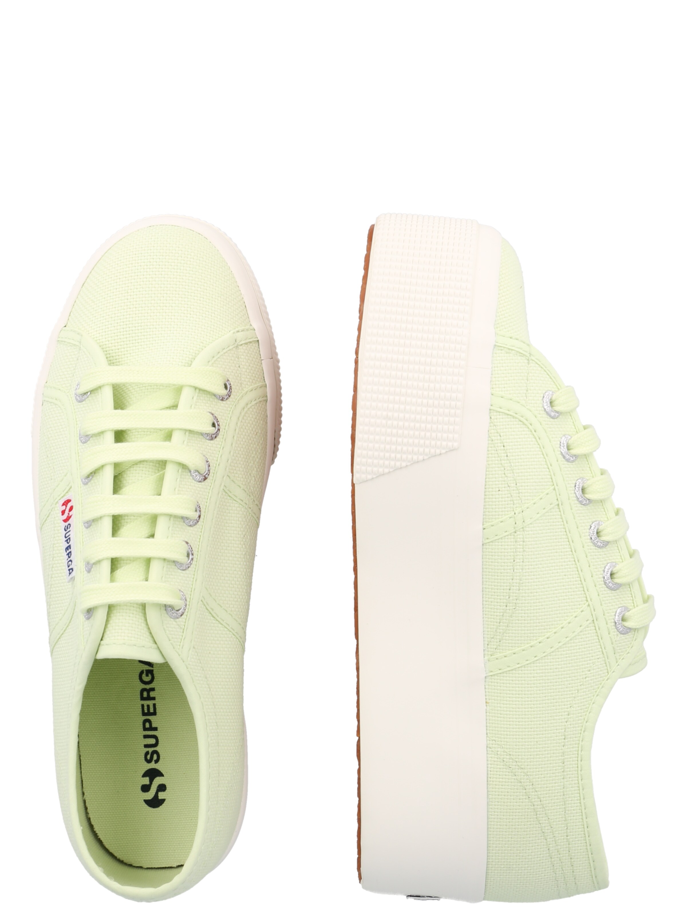 Sneaker bassa di SUPERGA in verde