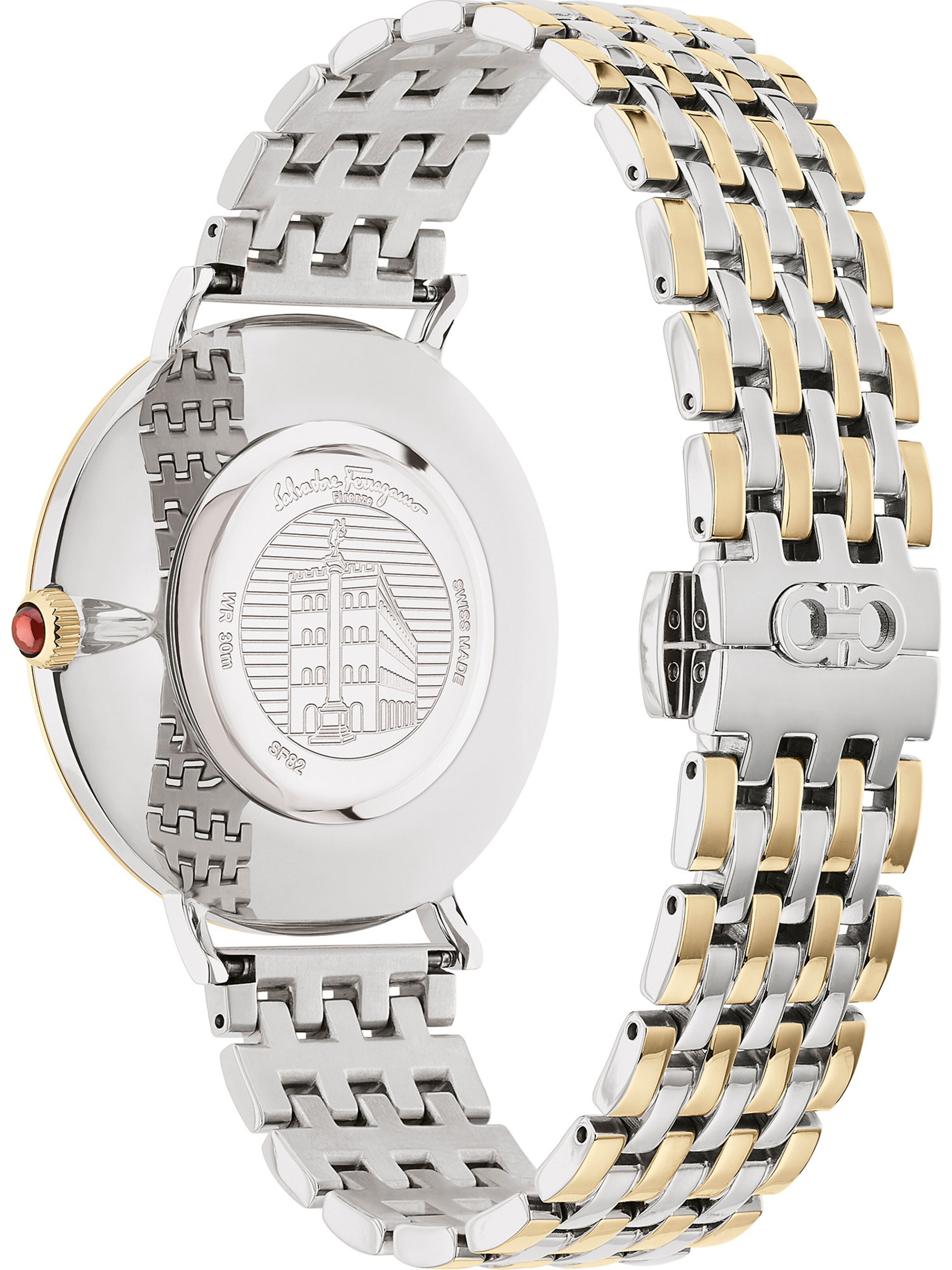 Salvatore Ferragamo Analog Watch in Gold