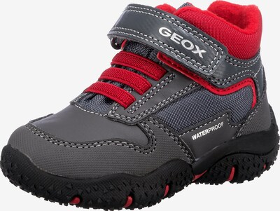 GEOX Snow Boots 'Baltic' in Stone / Red / White, Item view