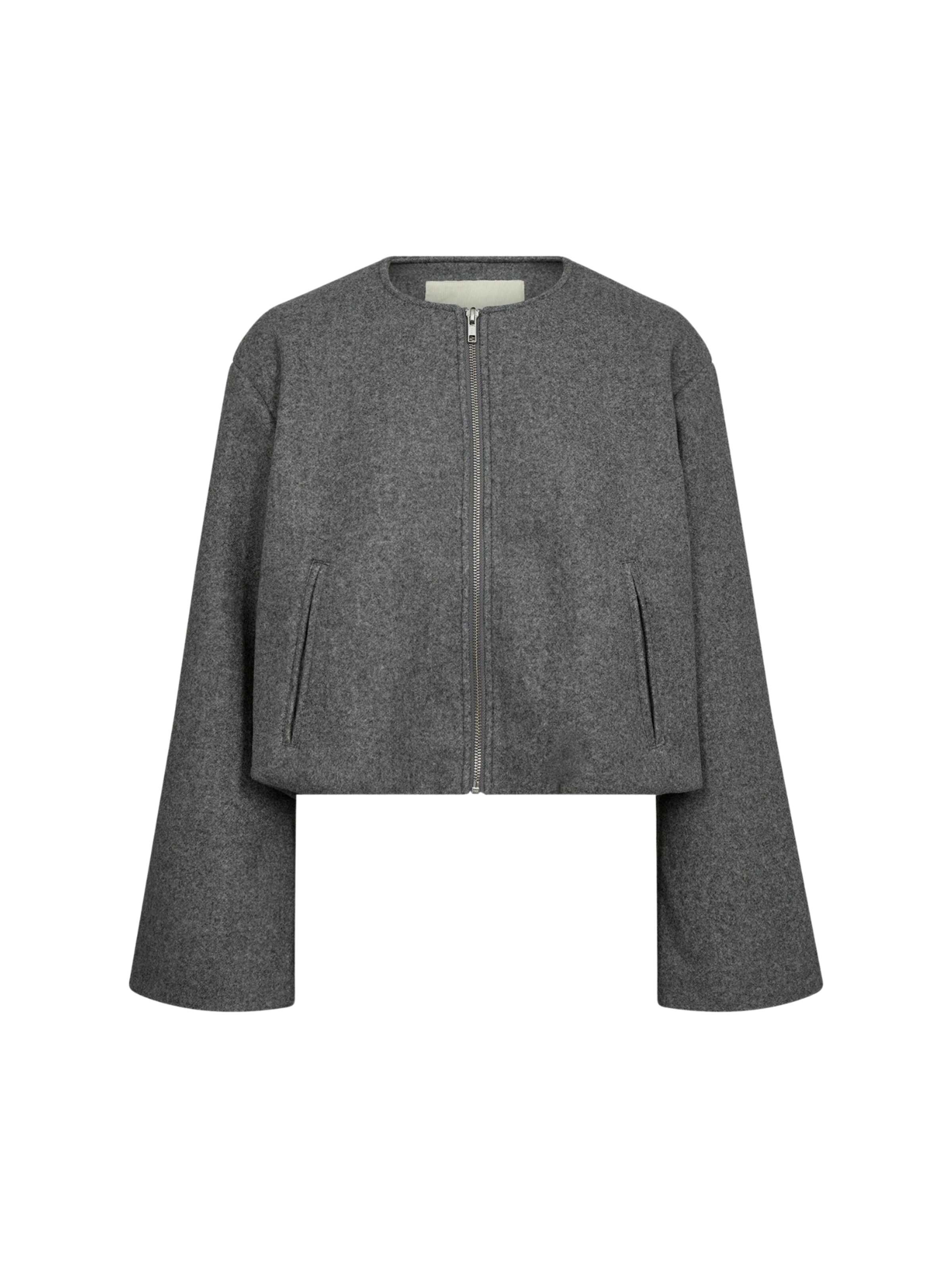 Ivy Copenhagen Välikausitakki ' IVY-Adaleide ' värissä harmaa: etupuoli