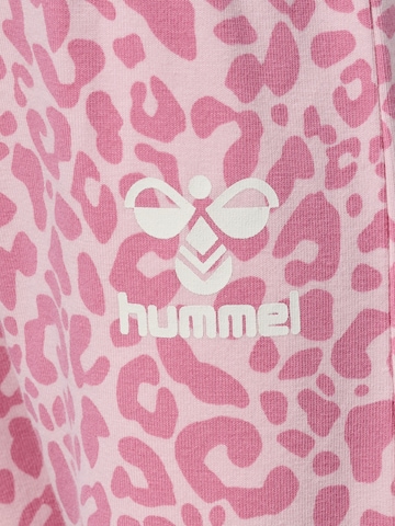 Hummel Tapered Broek in Roze