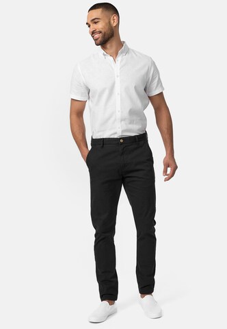 INDICODE JEANS Regular Chino 'Cherry' in Zwart