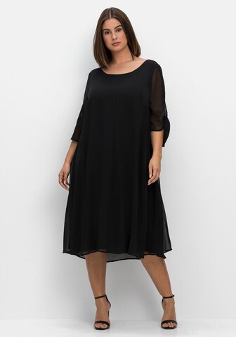 SHEEGO Kleid in Schwarz