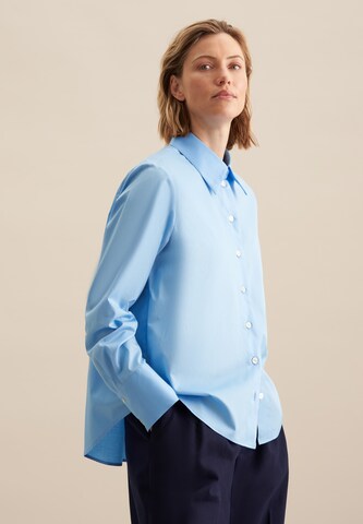 SEIDENSTICKER Blouse in Blue: front