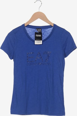 EA7 Emporio Armani Top & Shirt in XS in Blue: front