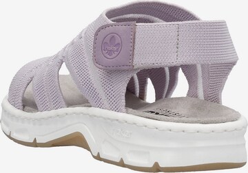 Sandales Rieker en violet