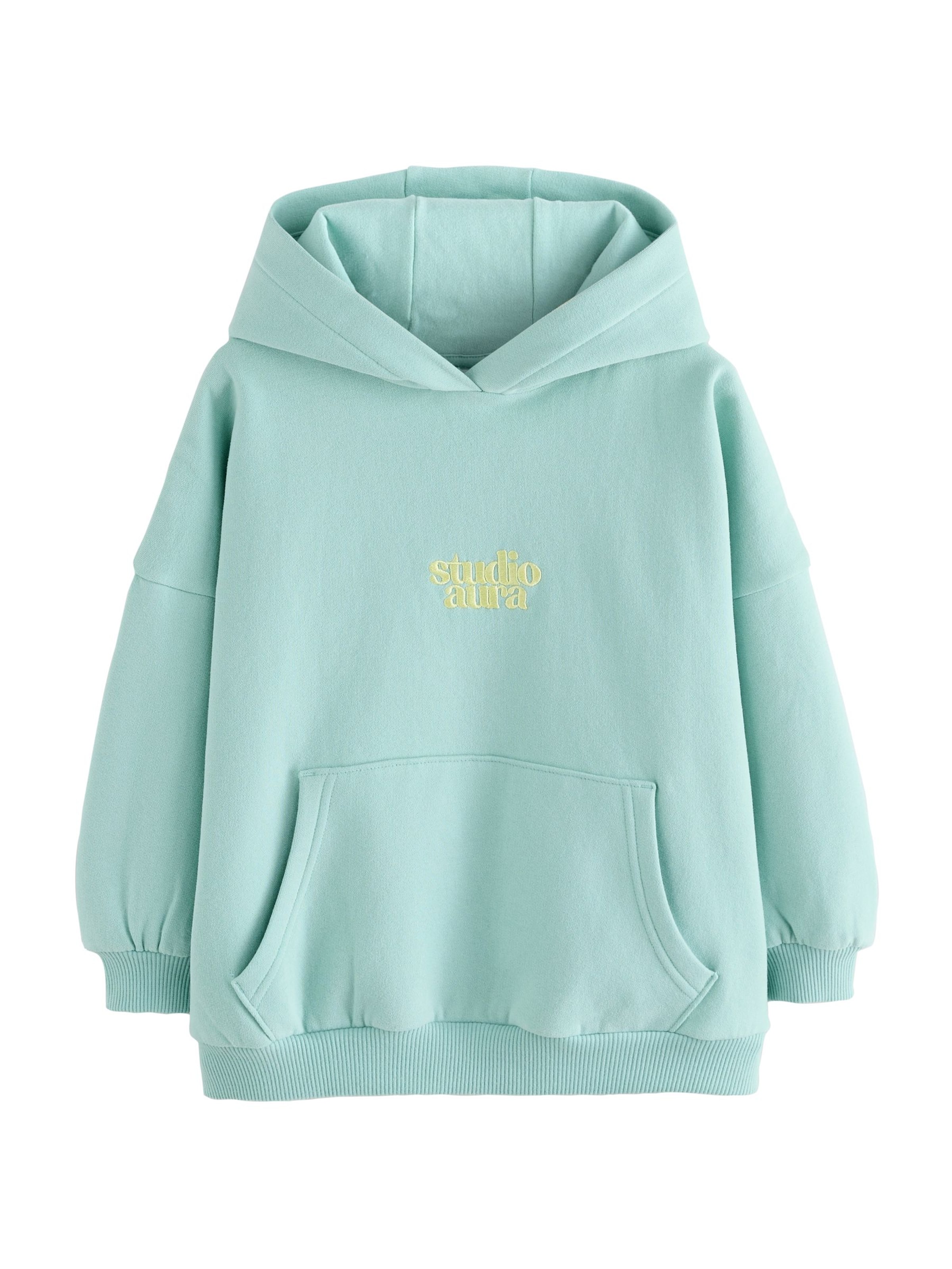 Next Mikina – zelená: přední strana