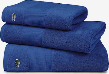 LACOSTE Handdoek in Blauw