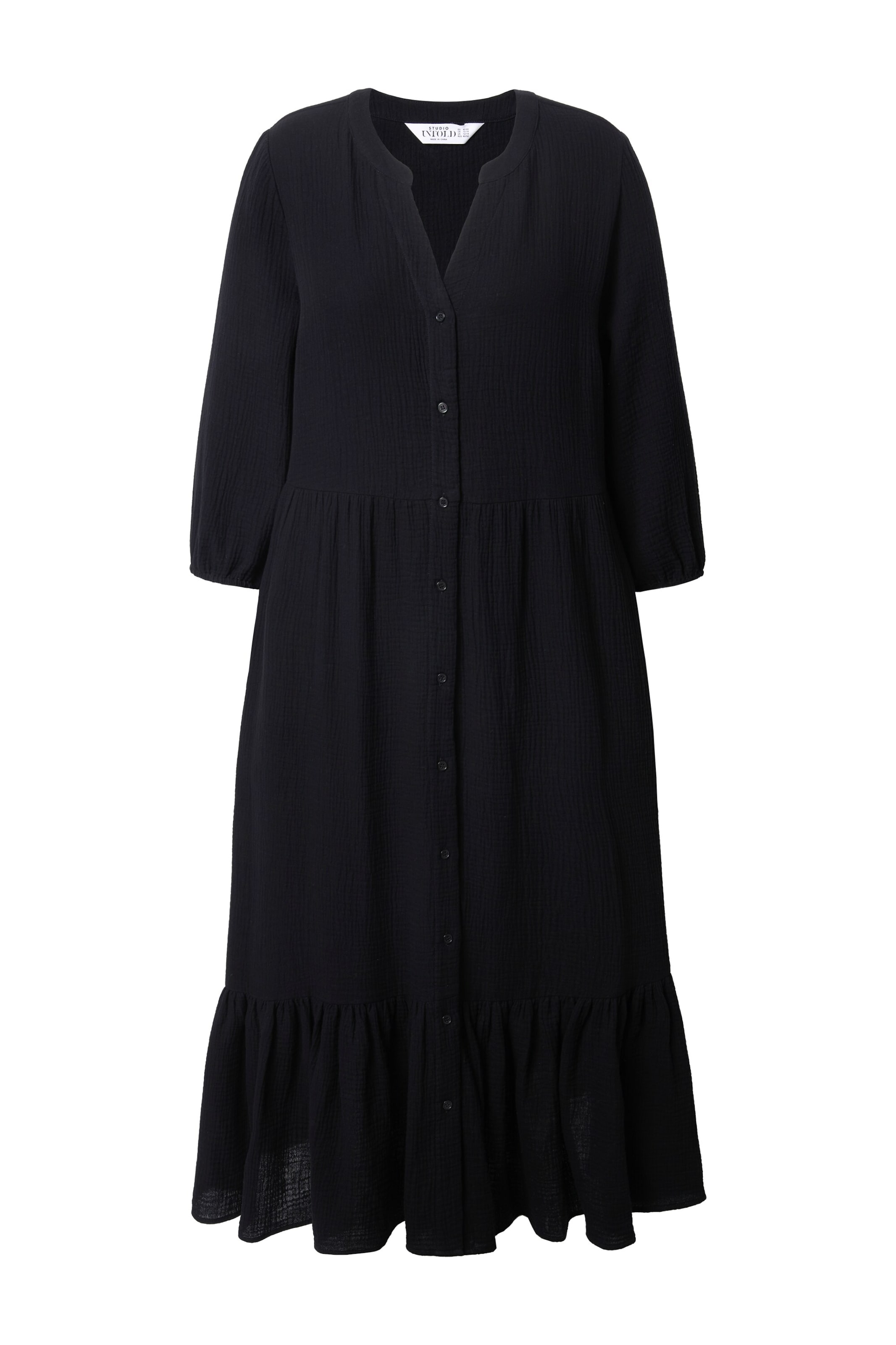 Studio Untold Kleid in Schwarz: Vorderseite