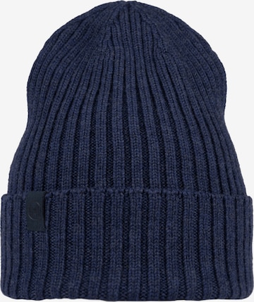 Bonnet 'Buff Norval Knitted Hat Beanie' BUFF en bleu : devant
