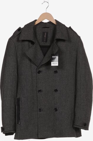 TOM TAILOR DENIM Jacket & Coat in XXL in Grey: front