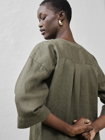bonprix Blouse in Groen