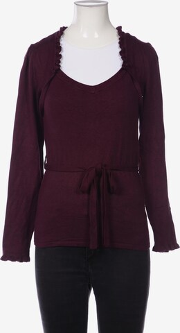 Morgan Sweater & Cardigan in XS in Red: front
