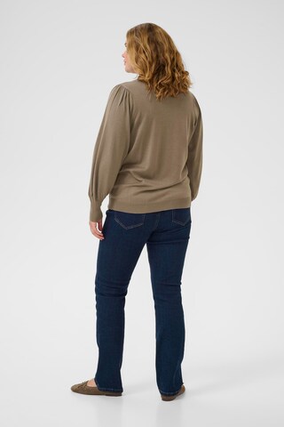Pull-over 'KCrahina' KAFFE CURVE en marron