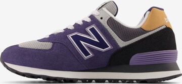 Scarpa sportiva '574' di new balance in lilla