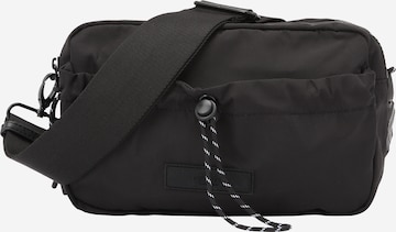 MADS NORGAARD COPENHAGEN Crossbody Bag 'Alpha Graphi' in Black: front