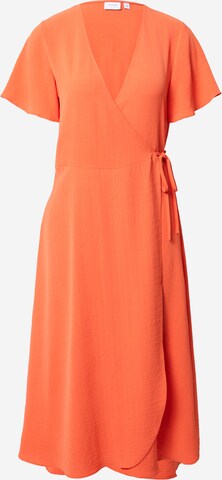 Robe 'Lovie' VILA en orange : devant