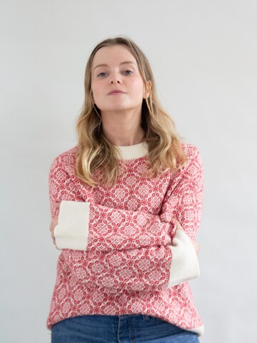 KOPYTO Oversized sweater 'BARIBAL' in Red