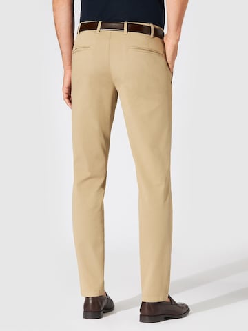 Hiltl Slimfit Chinohose 'Tamo - Portofino Chino'‌‌‌‌‌‌‌ in Beige