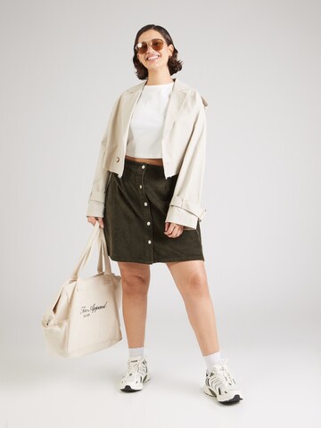 Fustă 'VMCETTA' de la Vero Moda Curve pe verde