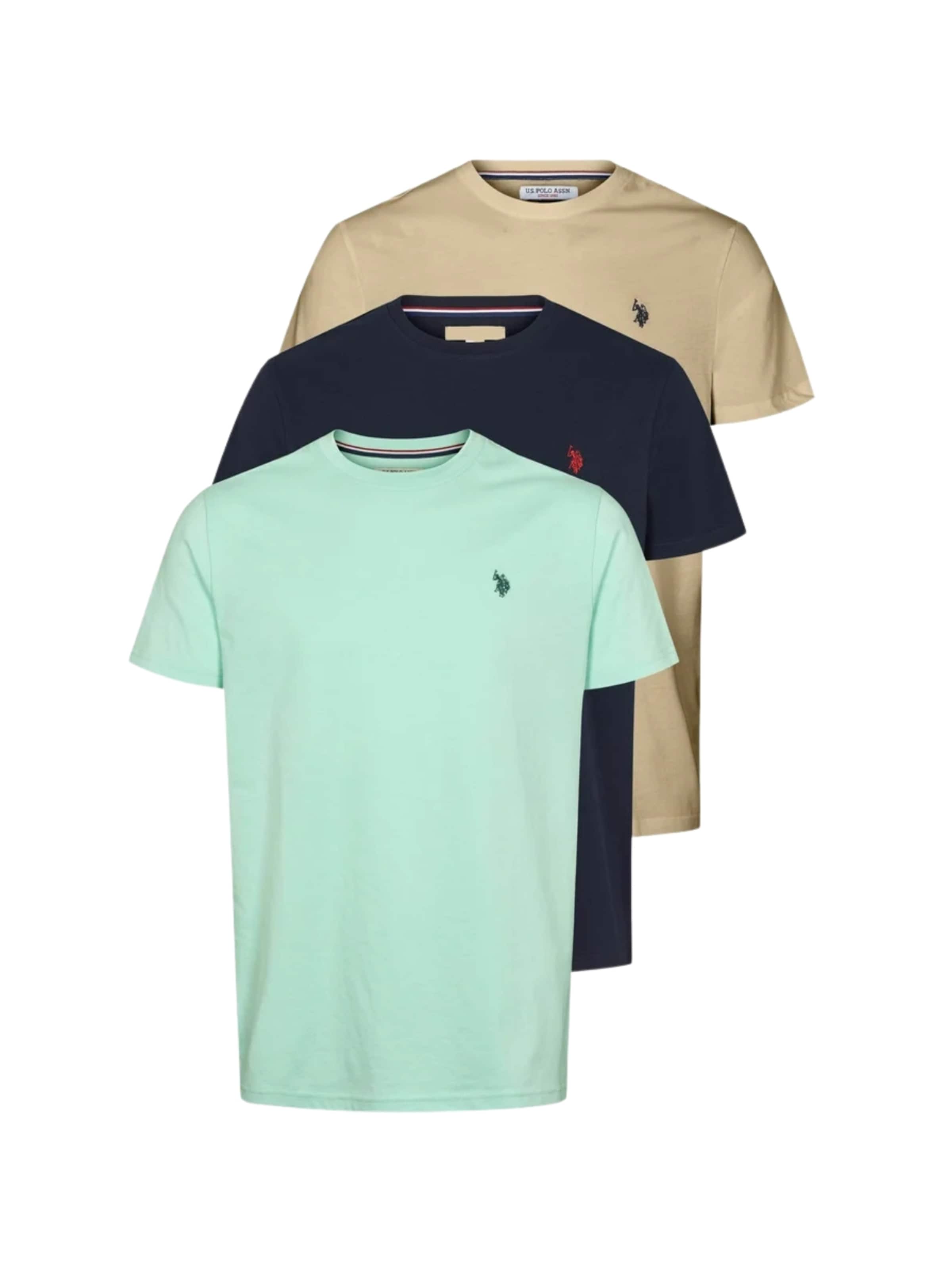 U.S. POLO ASSN. Regular Fit Skjorte ' Arjun 3-pack ' i blandingsfarvet: forside