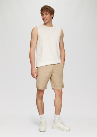 QS Regular Chino 'John' in Beige