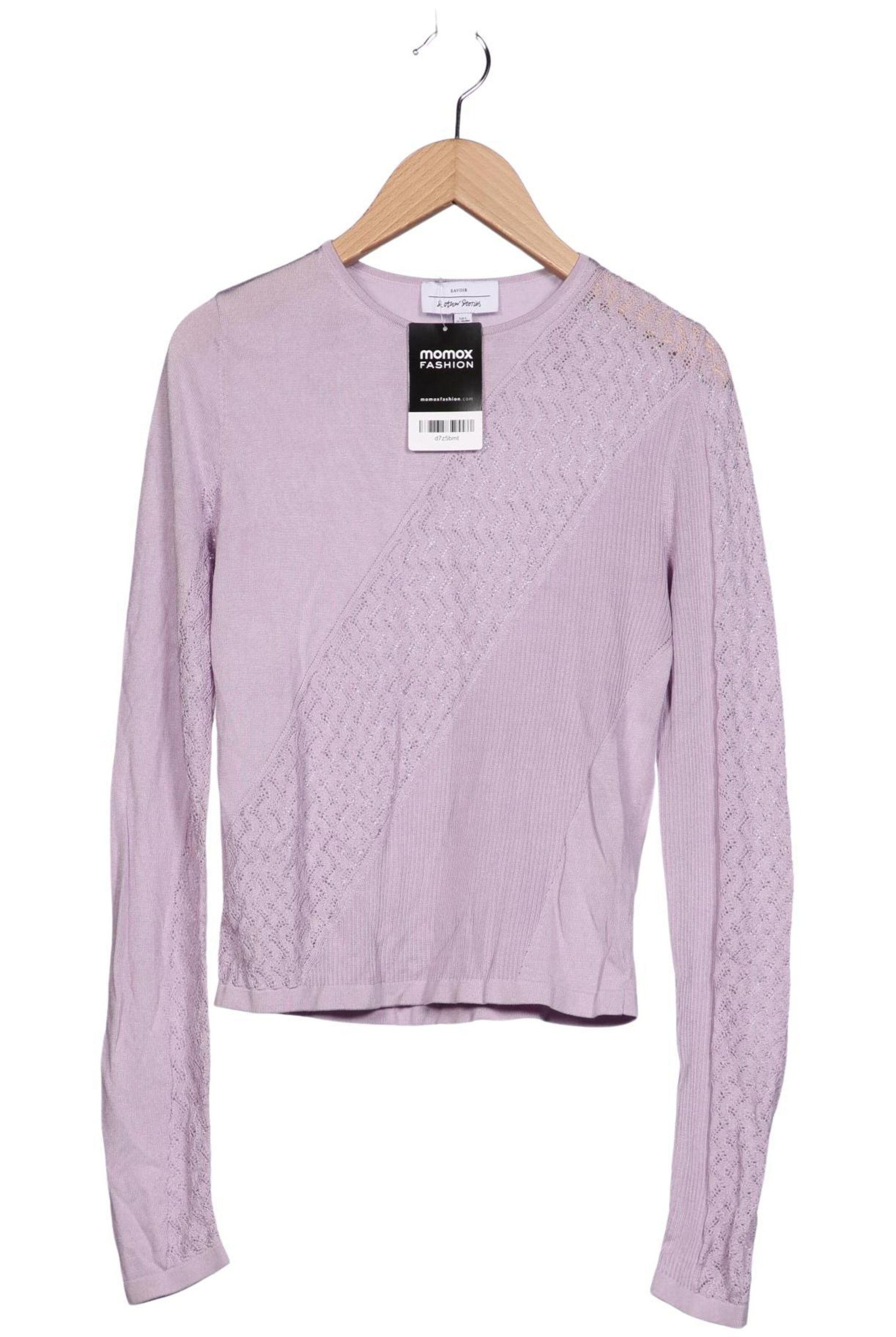 & Other Stories Sweater & Cardigan in S in Purple: front