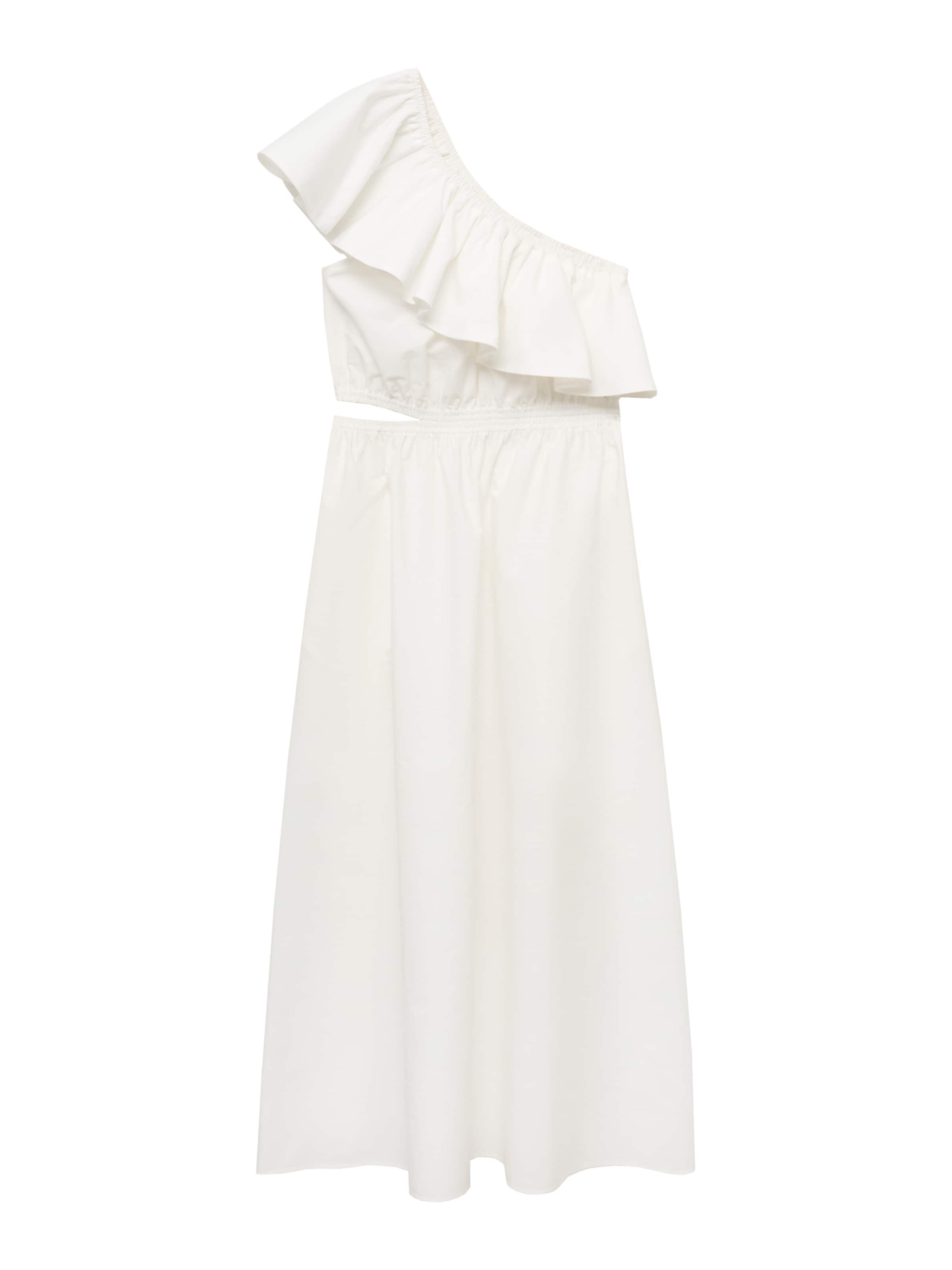 Abito estivo 'CUTY' di MANGO in bianco: frontale