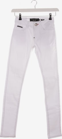 Philipp Plein Jeans in 26 in White: front
