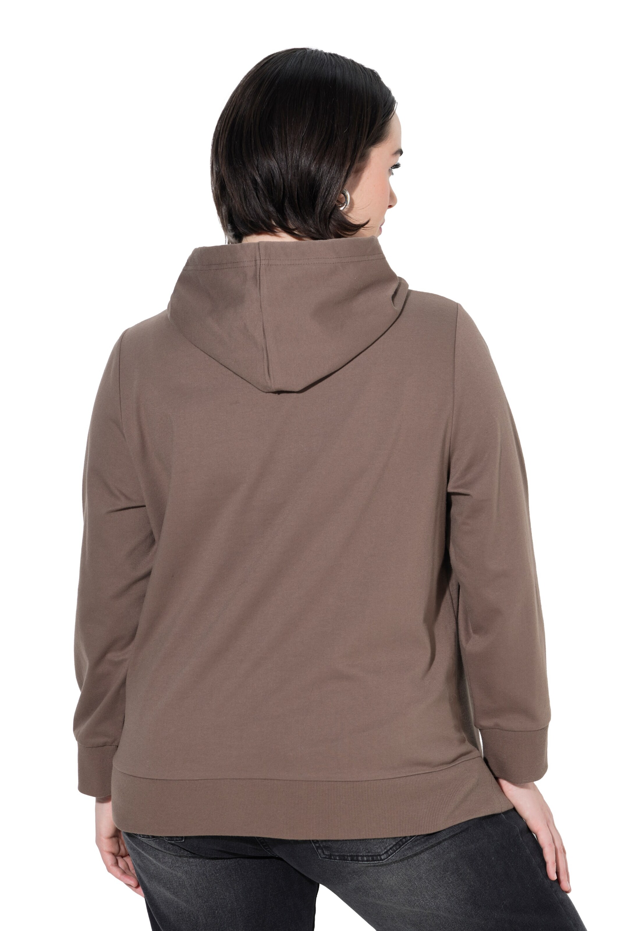 Ulla Popken Sweatshirt in Beige