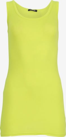 Easy Young Fashion Top in Yellow: front