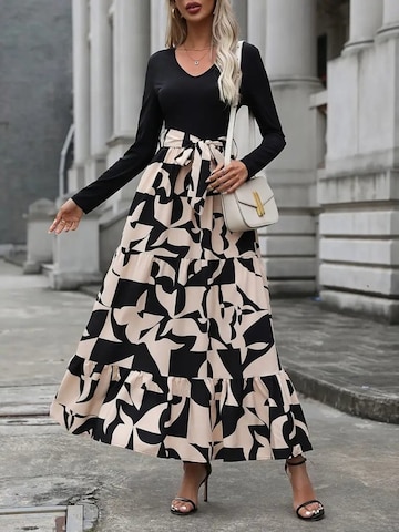 JANE's Dress in Mixed colors: front