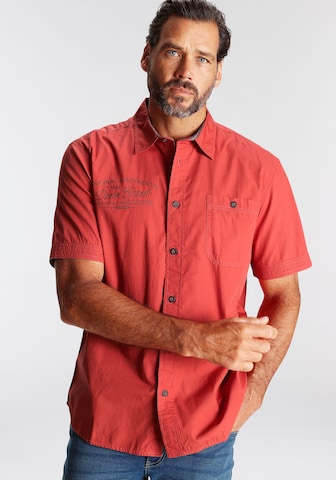 Man's World Regular Fit Hemd in Rot: predná strana