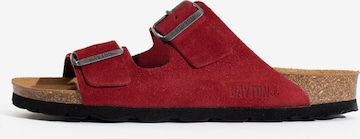 Bayton - Zapatos abiertos 'Atlas' en rojo: frente