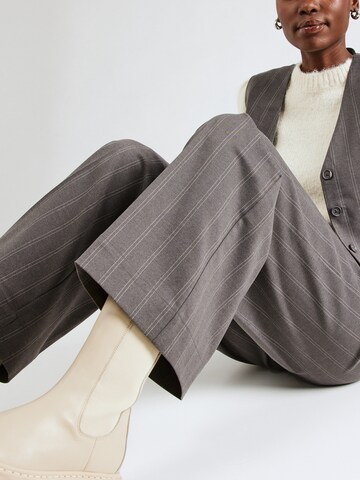 Wide Leg Pantalon à plis 'Tito' My Essential Wardrobe en gris