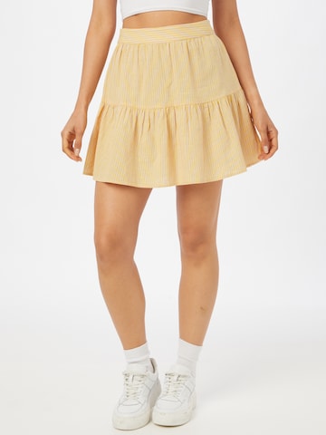 VERO MODA - Saia 'ANNABELLE' em amarelo: frente