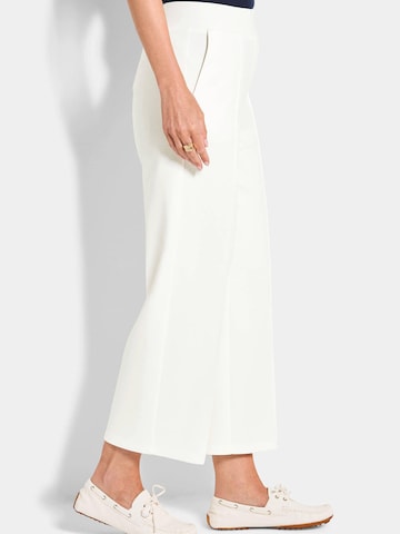 Regular Pantalon Goldner en blanc