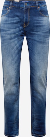 SCOTCH & SODA Skinny Džínsy ' 'Seasonal Essentials Skim skinny jeans —' - Modrá: predná strana