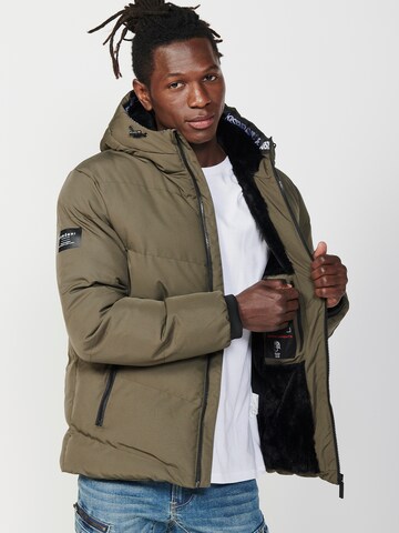 KOROSHI Winter jacket in Green