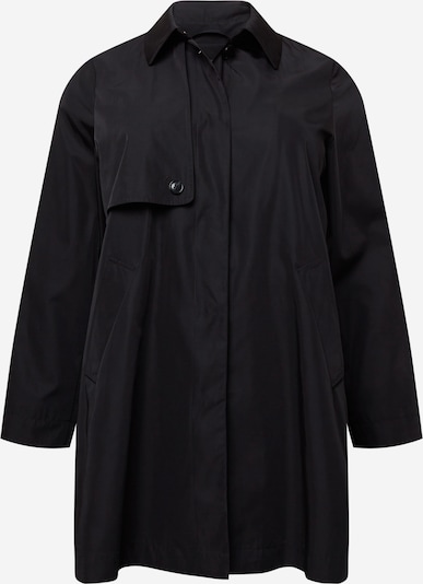 Persona by Marina Rinaldi Between-seasons coat 'TABOR' in Black, Item view