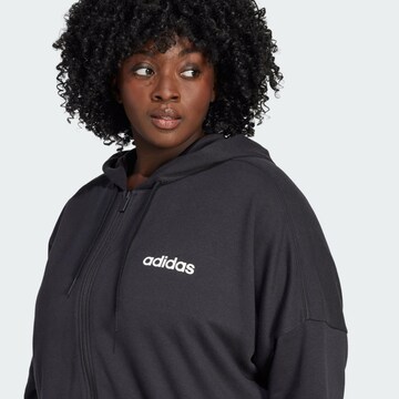 Giacca di felpa 'Essentials' di ADIDAS SPORTSWEAR in nero