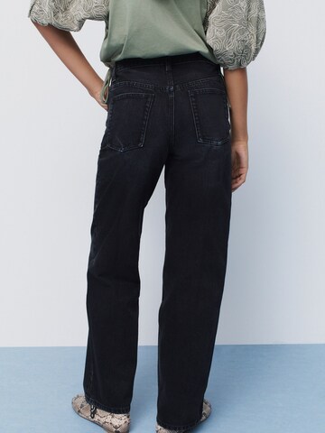 Next Wide leg Jeans in Black